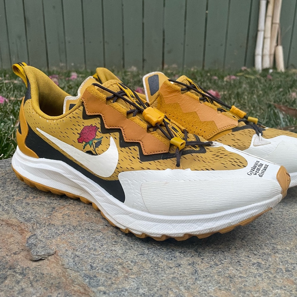 Nike Gyakusou x Air Zoom Pegasus 36 Trail Yellow - Size 10.5 -  No Insoles